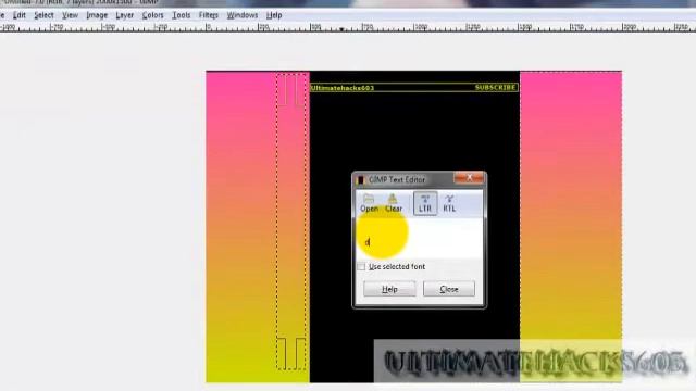 How to make a Youtube Background with Gimp 2.6 смотреть онлайн