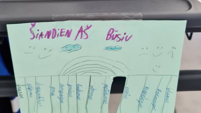 Interpretuota daina „Tau visas dangus“ mūsų veiklų įamžintomis akimirkomis смотреть онлайн