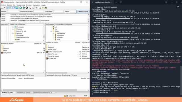 Cómo instalar el CRUD Agenda usando Docker-compose смотреть онлайн