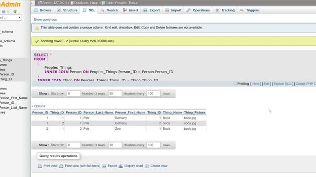 Accessing Info from Multiple Tables based on an Inner Join смотреть онлайн