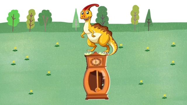 HICKORY DICKORY DOCK THE DINOSAUR CLIMB AND BREAK THE CLOCK || Ohhhh nooo смотреть онлайн