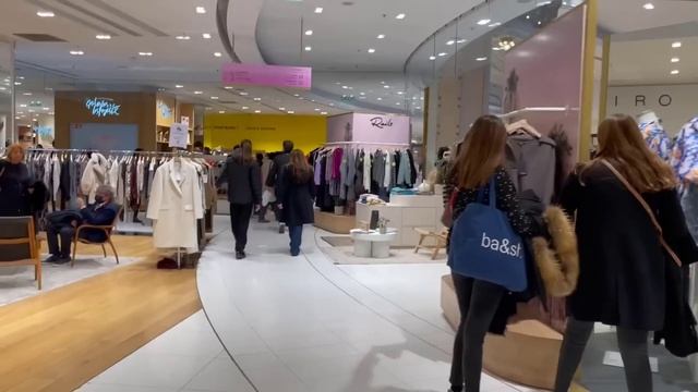 PARIS Vlog Магазин Люкса Галери Лафайет Крутой вид с крыши на ПАРИЖ смотреть онлайн