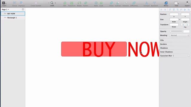 Create a simple flat button in Sketch смотреть онлайн