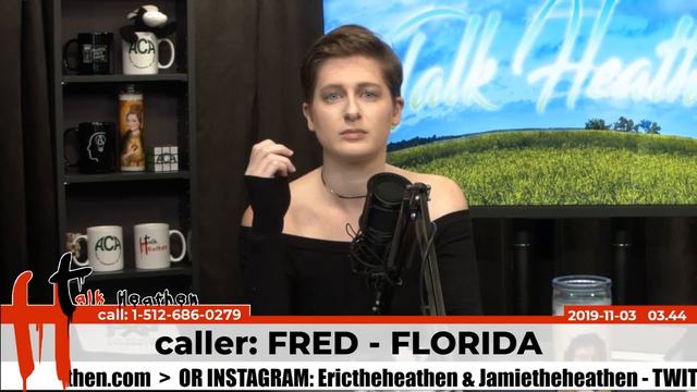 Historic religious testimony | Fred - Florida | Talk Heathen 03.44 with Eric Murphy & Vi La Bianca смотреть онлайн