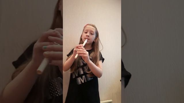Аллилуйя. Сонино выступление на свирели. смотреть онлайн