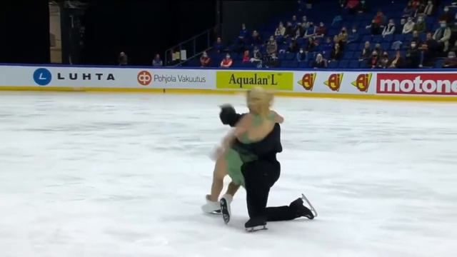 Olivia SMART   Adrian DIAZ  FP Finlandia Trophy 2021