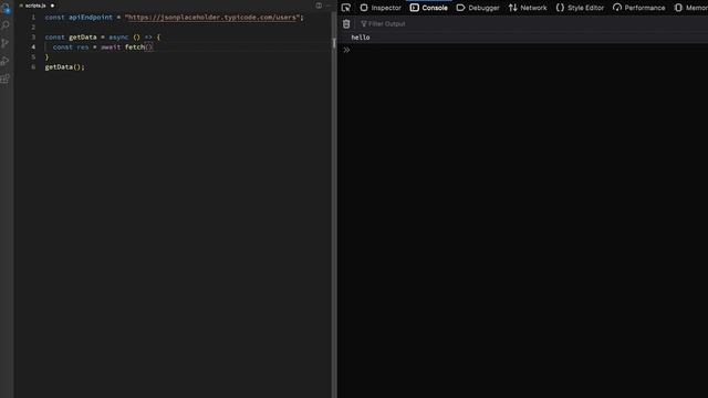 Learn the Fetch API with Async/Await смотреть онлайн
