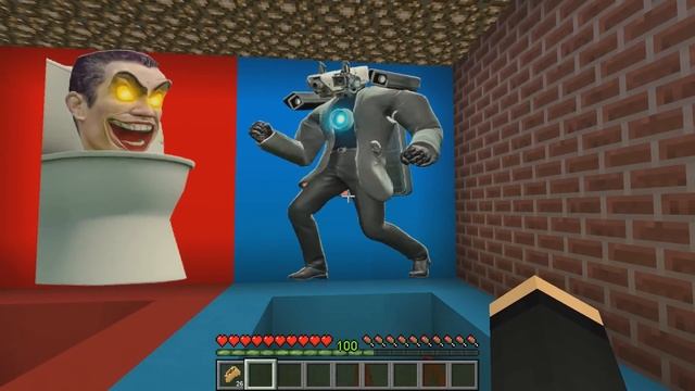 ЯМА БОССА КАМЕРАМЕНА VS ЯМА БОССА СКИБИДИ ТУАЛЕТА В МАЙНКРАФТ! ЕНОТИК SKIBIDI TOILET MINECRAFT смотреть онлайн
