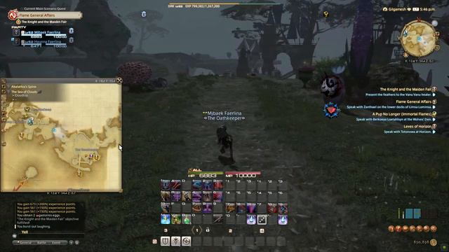 How to complete the quest "The Knight and the Maiden Fair" (DRK LEVEL 52 CLASS QUEST FFXIV) смотреть онлайн