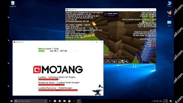 ? Minecraft использует мало памяти низкий FPS смотреть онлайн