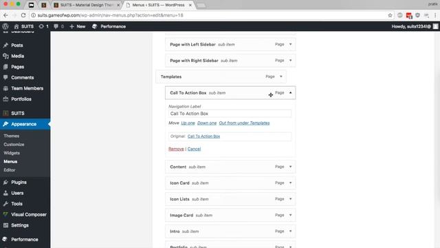 WordPress Menu - Add ICONS beside menu item in SUITS Material Design Theme смотреть онлайн