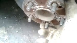 хонда аккорд 7 замена задних тормозных колодок и дисков.