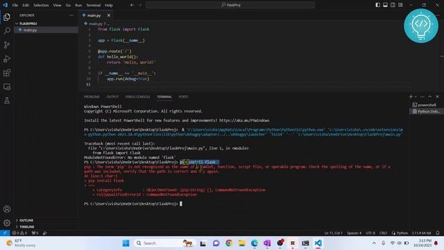How to Install Flask in Visual Studio Code (with Sample API) смотреть онлайн