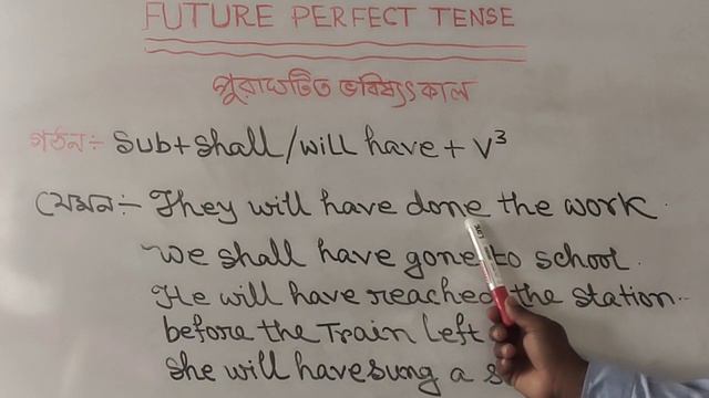এক ঝলকে নিখুঁতভাবে Future Perfect Tense শেখ смотреть онлайн