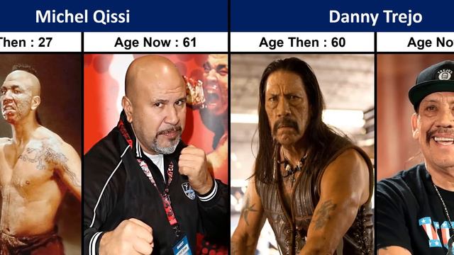 50 ACTION STARS - Then And Now - Real Name And Age