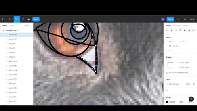 Ilustração de Pet (vetorização) | Speed art in Figma смотреть онлайн