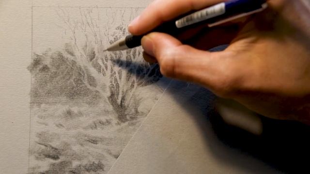 Drawing a BARN, Rural Scene - How I use GRAPHITE! смотреть онлайн