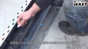 Видео инструкция по установке порогов на Мицубиси Аутлендер