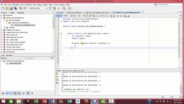 CALCULO DE PROMEDIO UTILIZANDO WHILE EN JAVA смотреть онлайн