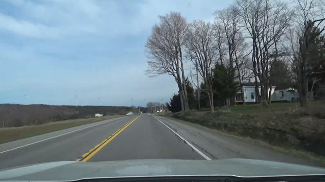 Деревенская трасса 20А, графство Вайоминг, штат Нью-Йорк. Highway 20A, Wyoming county, NY смотреть онлайн