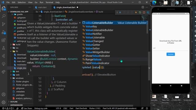 Download Any file from url in Flutter | Flutter Tutorials 2023 смотреть онлайн