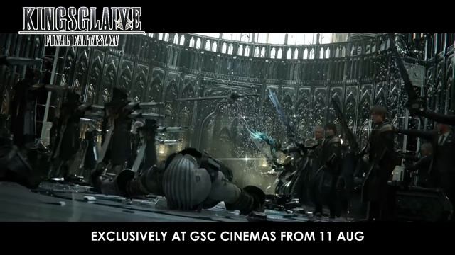 KINGSGLAIVE: FINAL FANTASY XV - Official Trailer (In cinemas 11 Aug 2016) смотреть онлайн