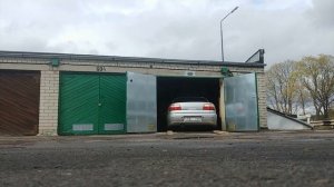 Как заехать в гараж на заниженной OPEL OMEGA
