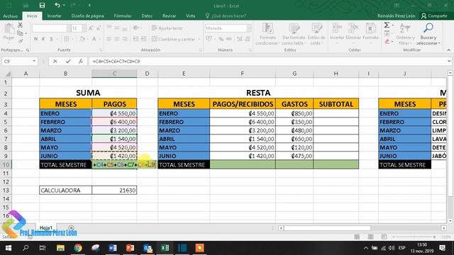 EXCEL BÁSICO - CAPÍTULO 10 - SUMA, FUNCIONES BÁSICAS смотреть онлайн