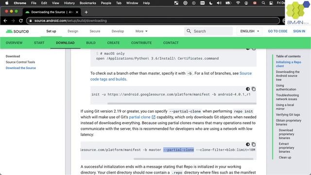 Android 12 Internals: [Ch1.vid5] Downloading the master branch of the Android source code смотреть онлайн