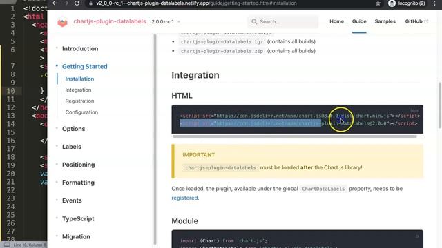 1. How to add chartjs-plugin-datalabels to Chart.JS смотреть онлайн