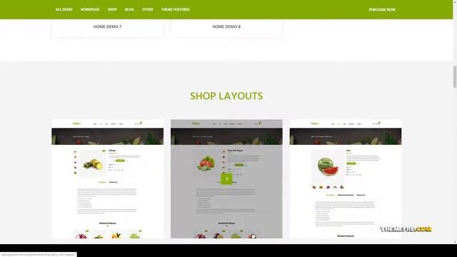 Kola - Organic and Food WooCommerce WordPress Theme food theme organic shop Build Website смотреть онлайн