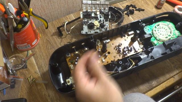 Panasonic RX-FS 430. Профилактика, небольшое восстановление.