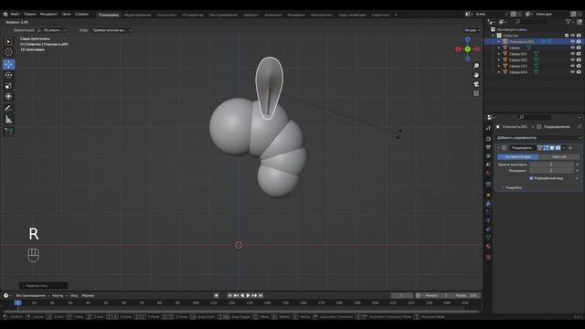Пчела в Blender 3D || Блокинг #1 смотреть онлайн