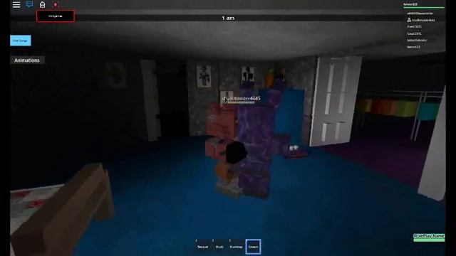 roblox:fnaf 4 map смотреть онлайн