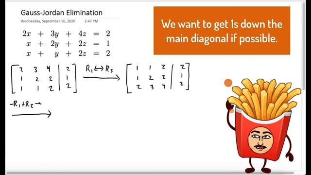 Gauss-Jordan Elimination - Coffee and Management Math with Dr. Weselcouch смотреть онлайн