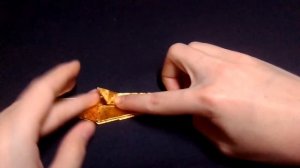 Оригами Ящерица. Как сделать ящерицу из бумаги? Origami lizard.