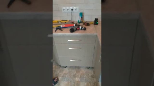 Г. Симферополь ул.Матэ Залки .Мастер Мебель .Промежуточный обзор кухни на заказ. смотреть онлайн