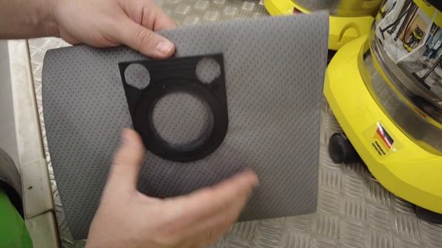 Многоразовый мешок для строительных пылесосов. смотреть онлайн