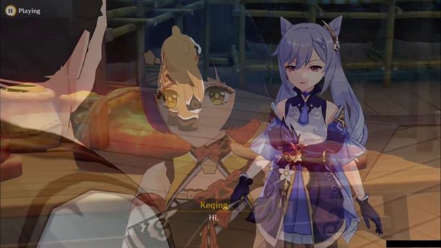 Xiangling murders Keqing | Guoba quest - BAD END | Genshin Impact смотреть онлайн