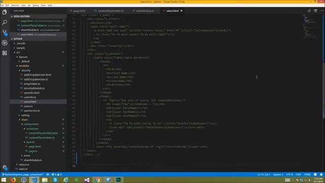 12. Angular & Typescript: Improve page component смотреть онлайн