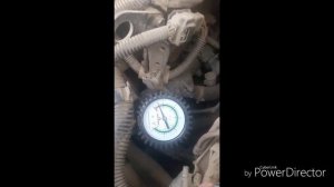 Замер давления масла Рено Меган 2 1.6