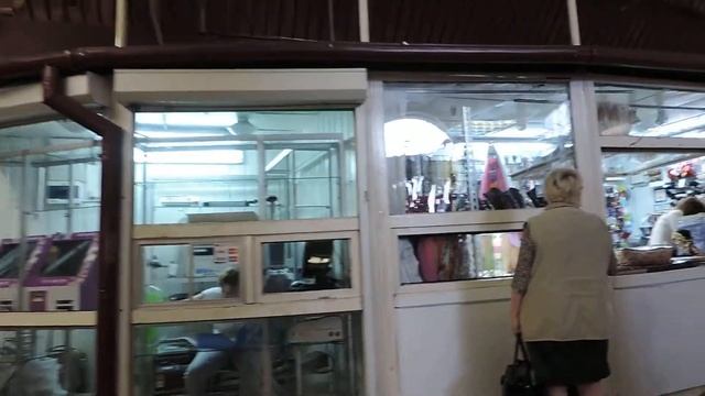 Москва Метро Красные Ворота: вестибюль и вход - 9 июня 2014 смотреть онлайн