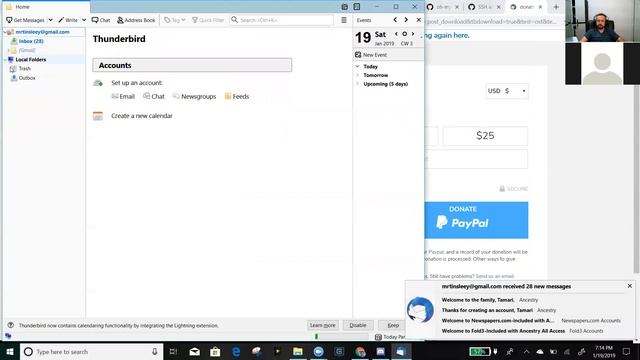 git ssh and email with calendar смотреть онлайн
