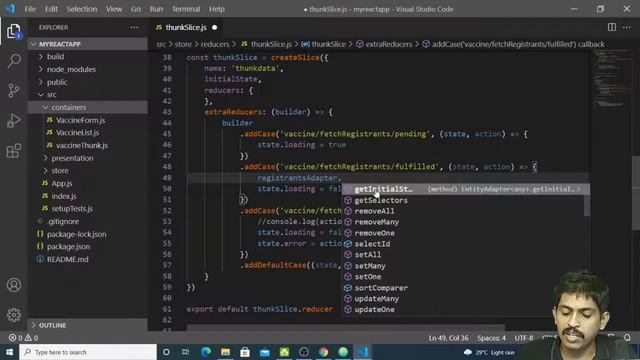 Redux Toolkit(Tamil) - createEntityAdapter - Day 07 смотреть онлайн