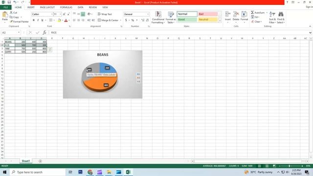 How To Create Pie Chart In Microsoft Excel смотреть онлайн