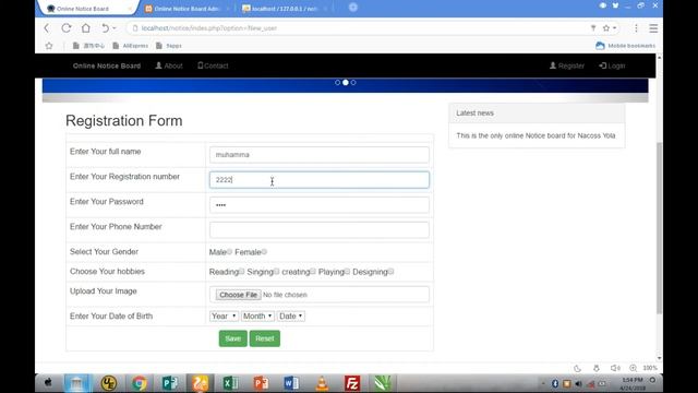 Online notice board system (free php source code) смотреть онлайн
