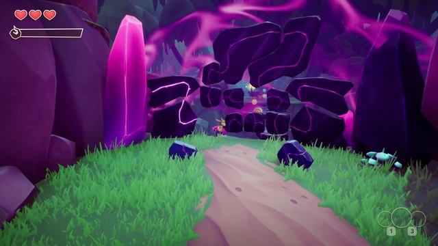 Kao The Kangaroo Round 2 - The Dark Forest - Eternall Well 2 Fire Spitter, Frogster Gameplay смотреть онлайн