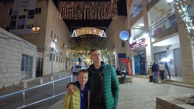 ОН-ЛАЙН ПРОГУЛКА ПО СТАРОМУ, НОВОГОДНЕМУ ГОРОДУ НАЗАРЕТ, ИЗРАИЛЬ - ОТ НОВЫХ РЕПАТРИАНТОВ ИЗ МОСКВ смотреть онлайн
