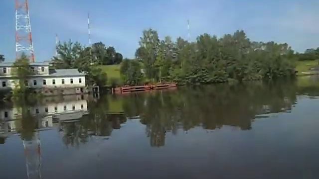 Поездка в Горицы на катере. Красота! смотреть онлайн