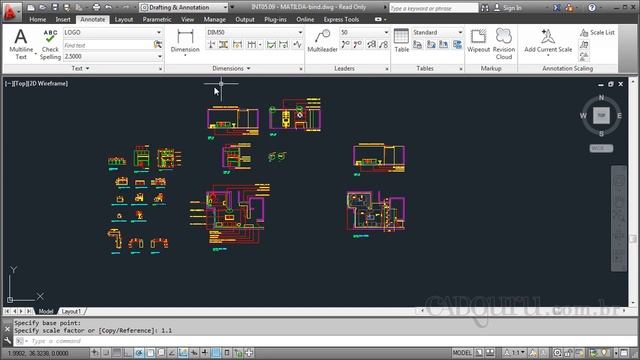 Planta de forro - Curso de AutoCAD 2013 Detalhamento Arquitetônico - Aula 2.1 | CADguru смотреть онлайн